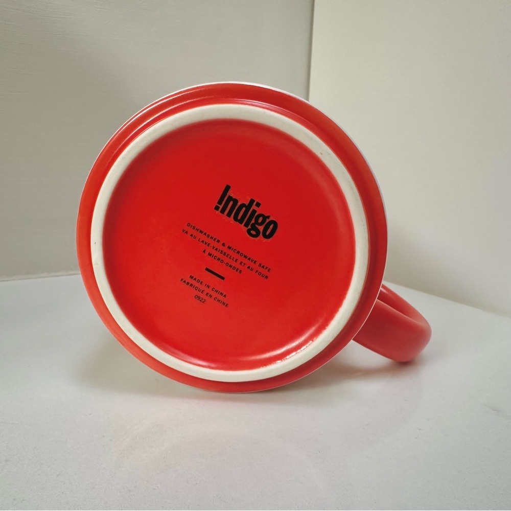 Indigo Checkered Retro Funky 70’s Style Ceramic Mug Set - Picture 6 of 16